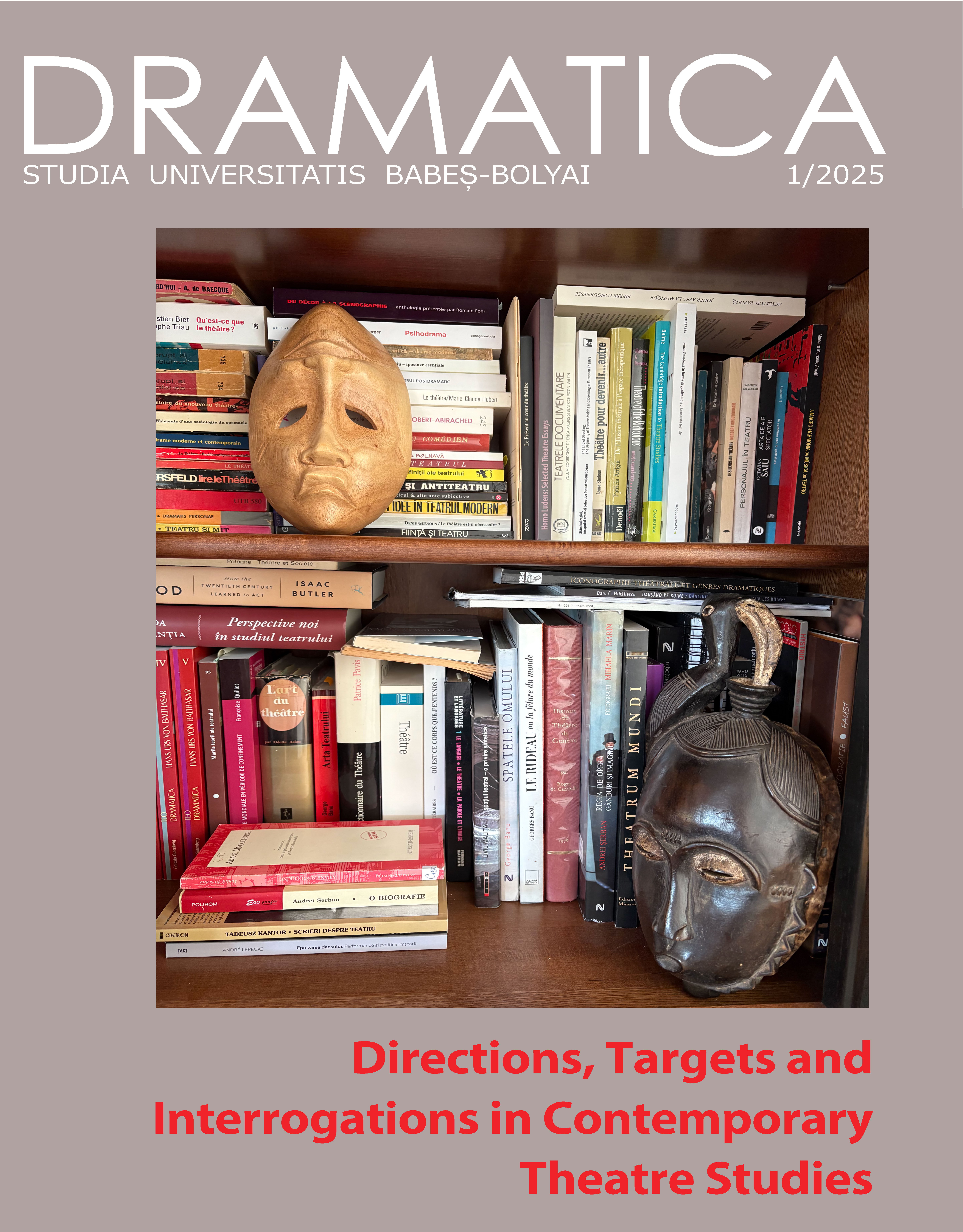 STUDIA UBB DRAMATICA, Volume 70 (LXX), No. 1, April 2025