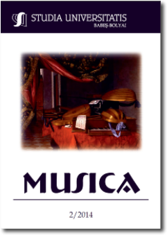 STUDIA UBB MUSICA, Volume 59 (LIX), No. 2, December 2014