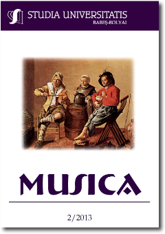 STUDIA UBB MUSICA, Volume 58 (LVIII), No. 2, December 2013