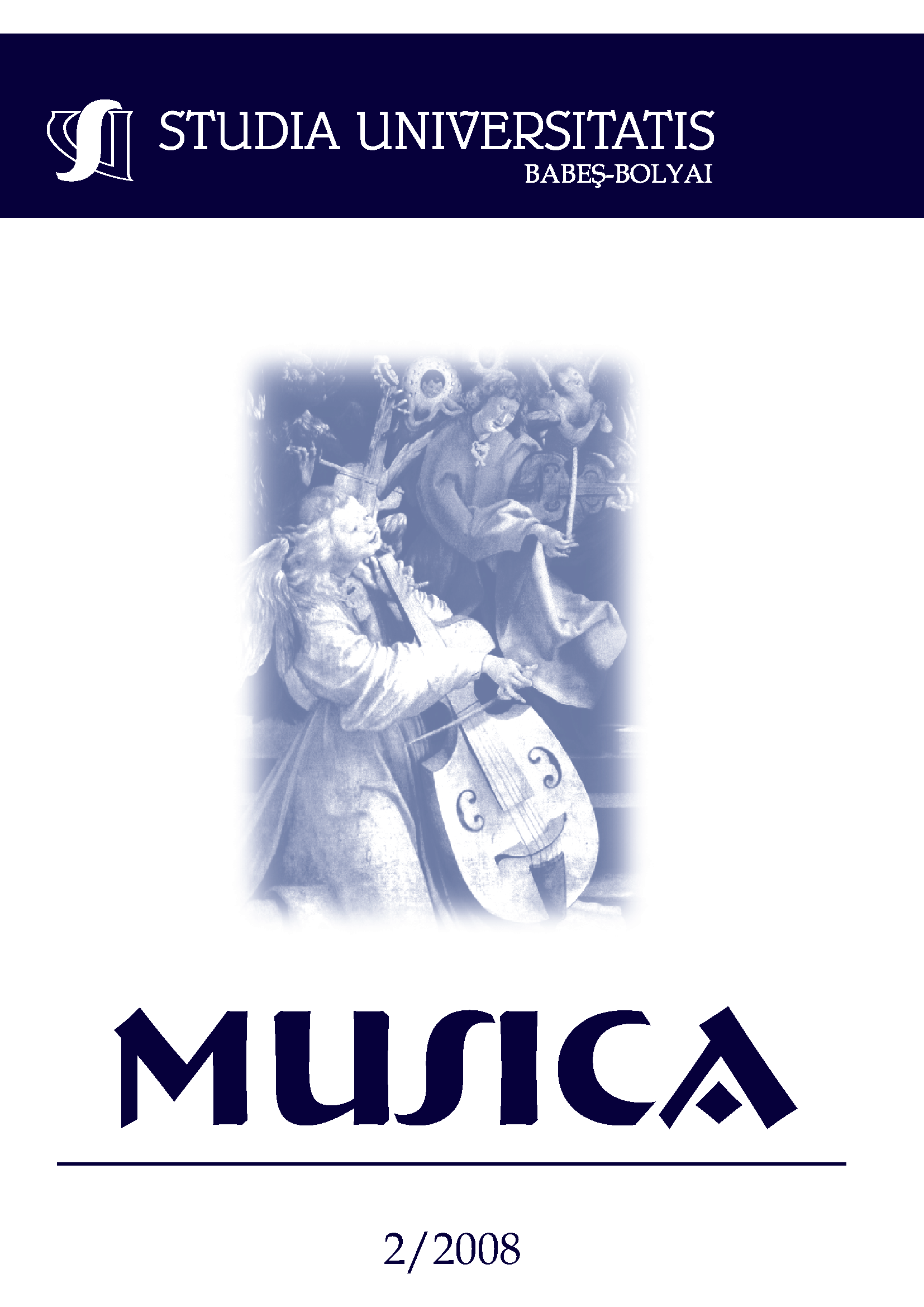 STUDIA UBB MUSICA, Volume 53 (LIII), No. 2, December 2008