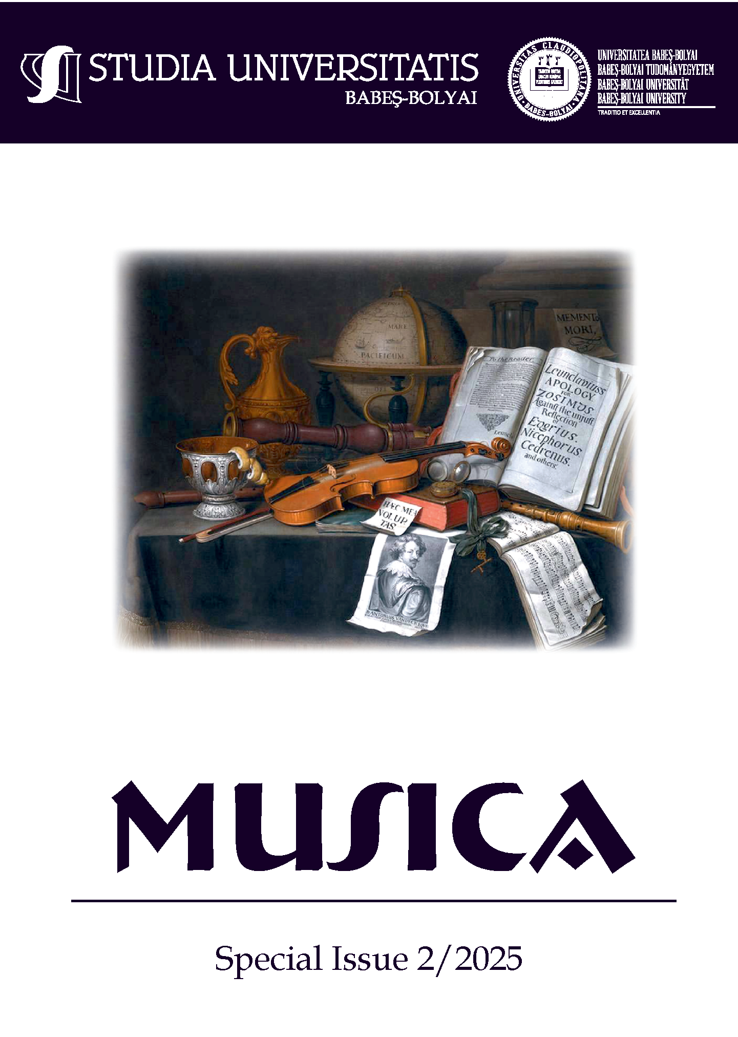 STUDIA UBB MUSICA, Volume 70 (LXX), Special Issue 2, July 2025