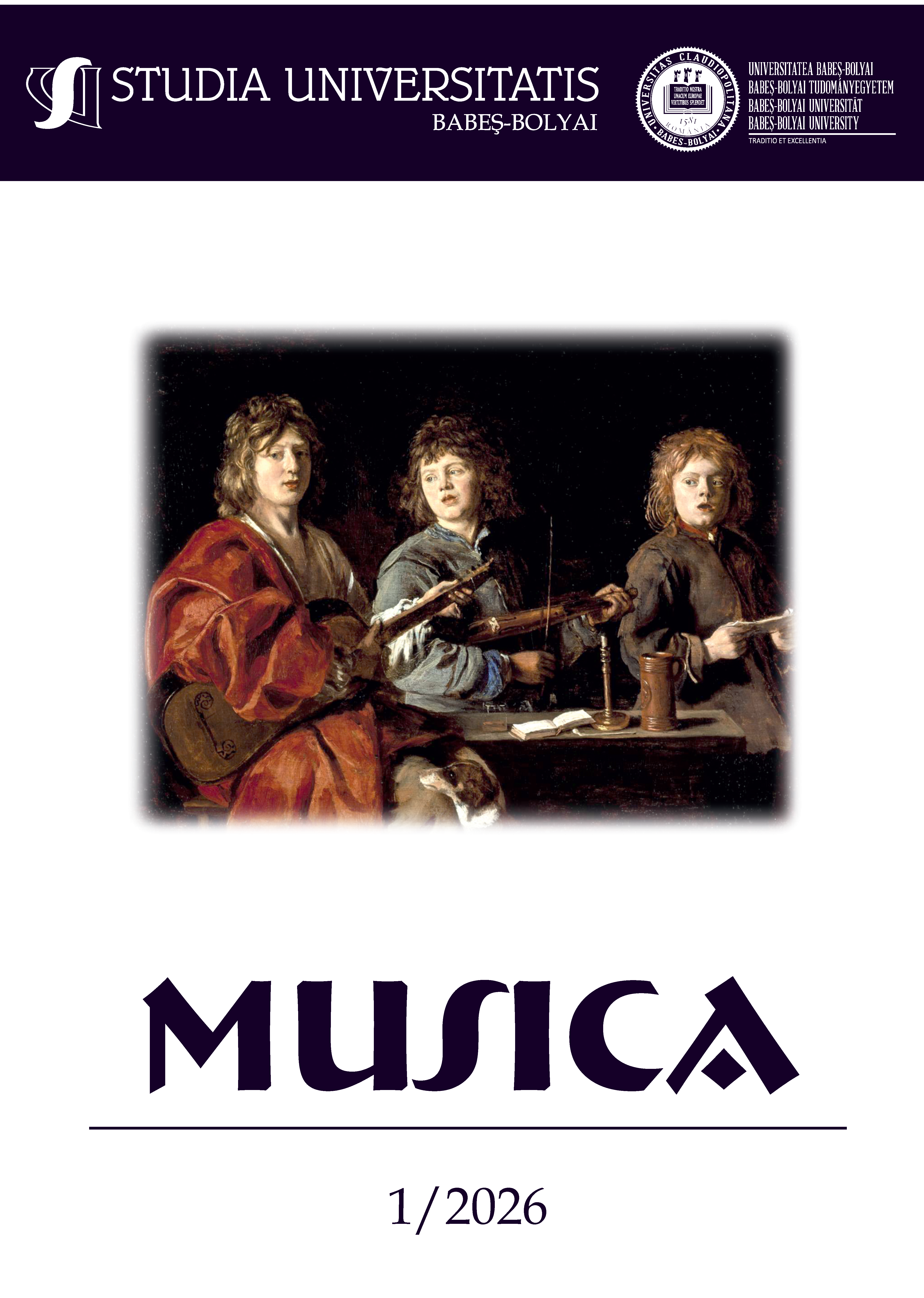STUDIA UBB MUSICA, Volume 71 (LXXI), No. 1, June 2026