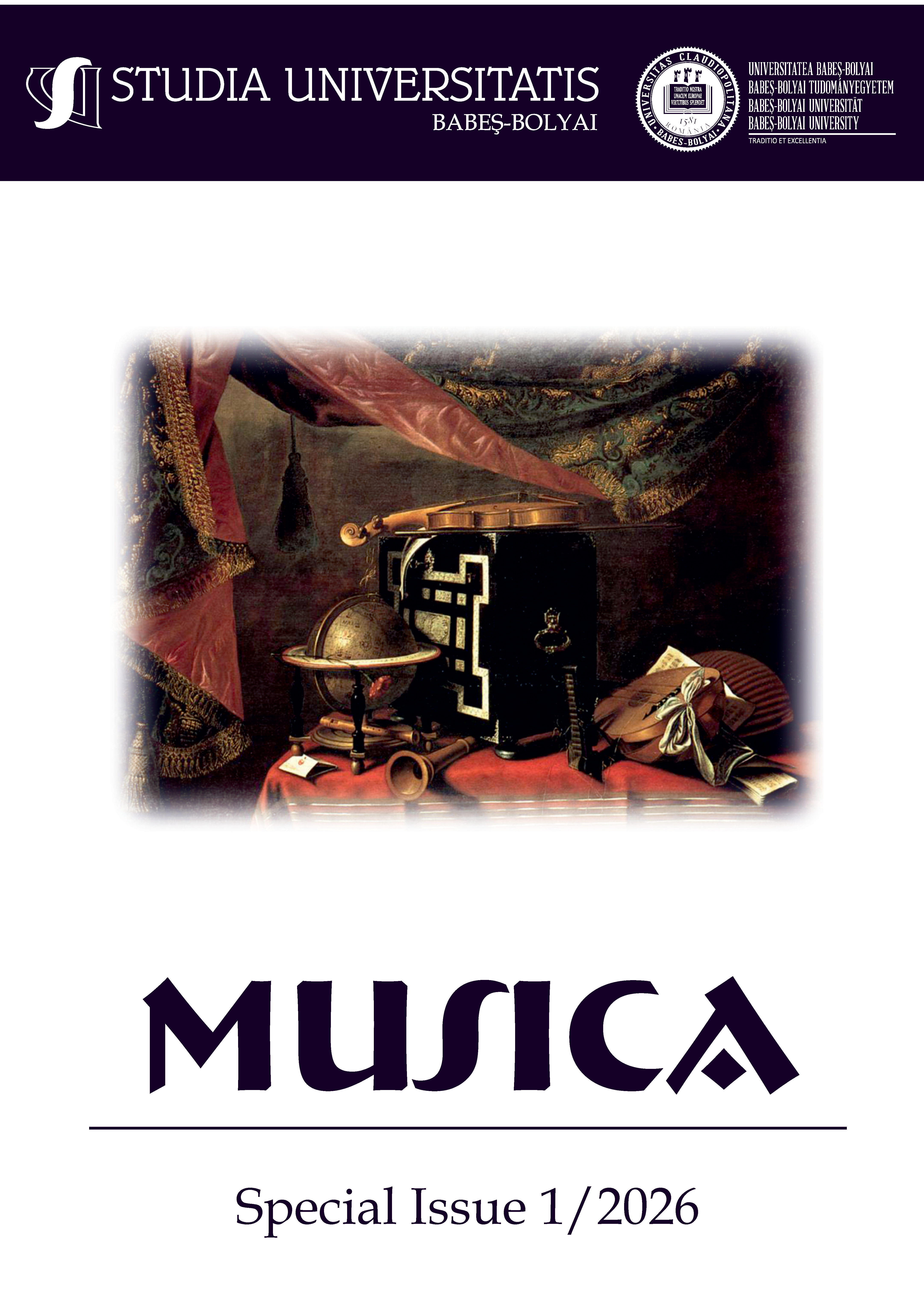 STUDIA UBB MUSICA, Volume 71 (LXXI), Special Issue 1, July 2026