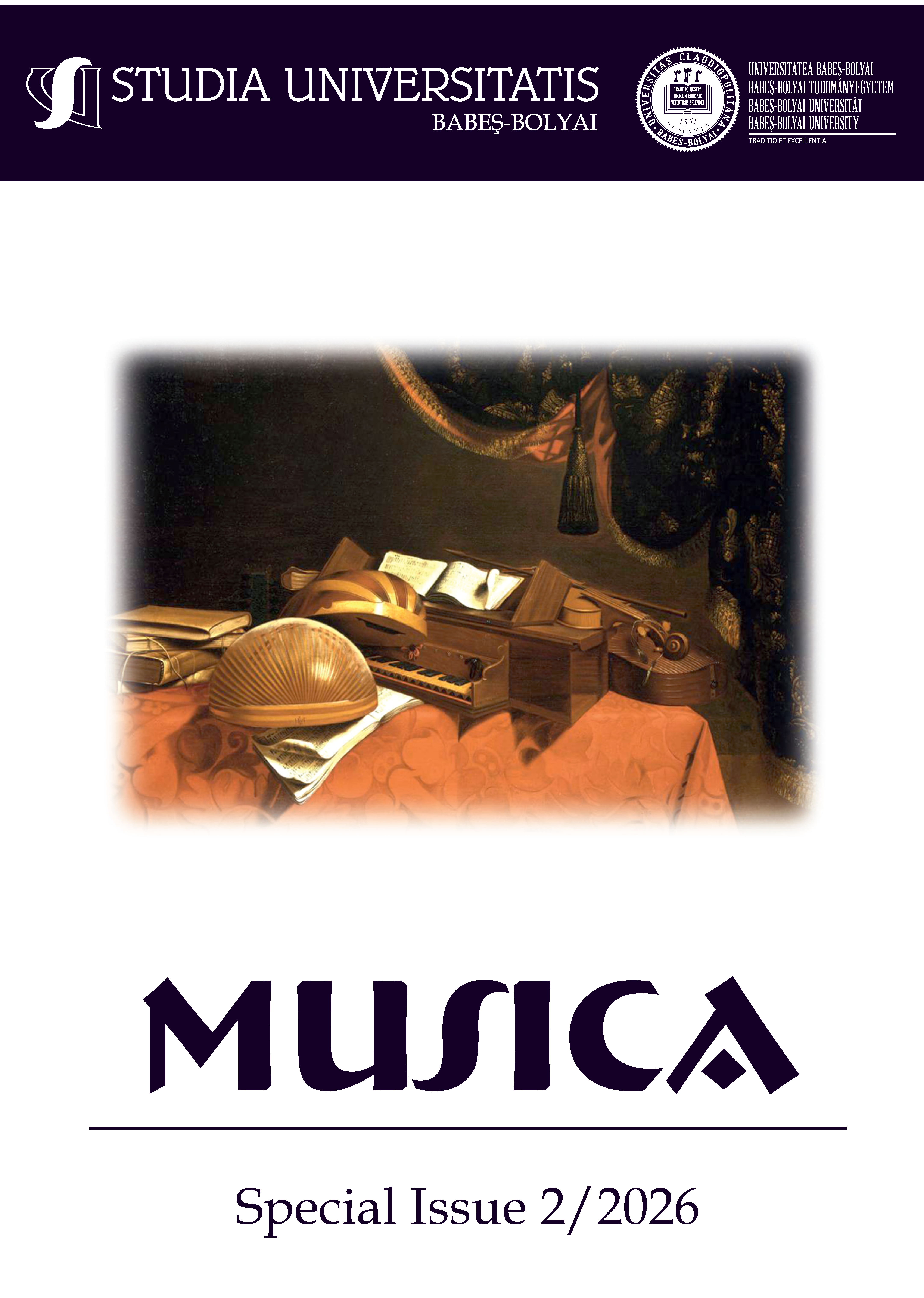 STUDIA UBB MUSICA, Volume 71 (LXXI), Special Issue 2, August 2026