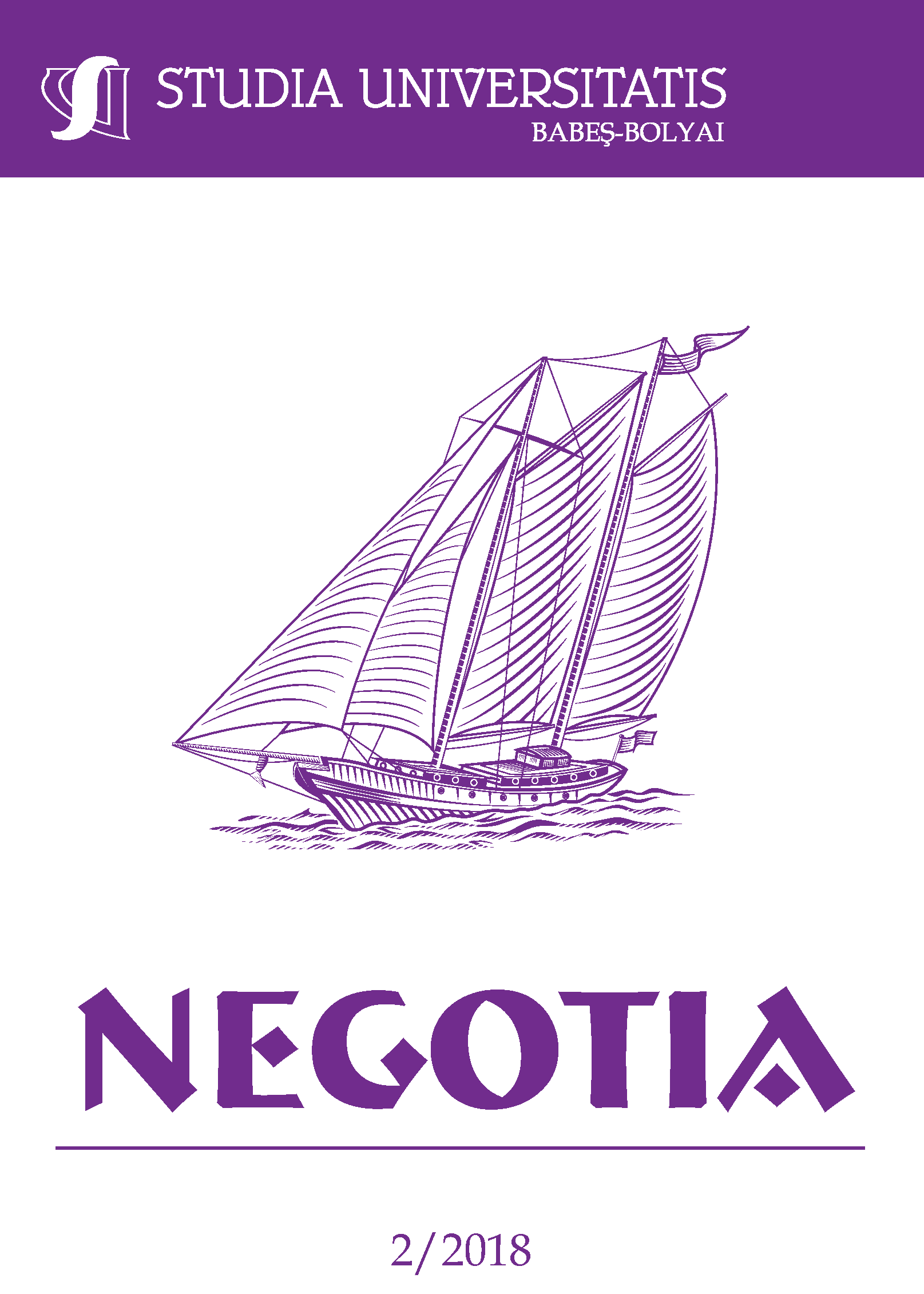 STUDIA UBB NEGOTIA, Volume 63 (LXIII), No. 2, June 2018