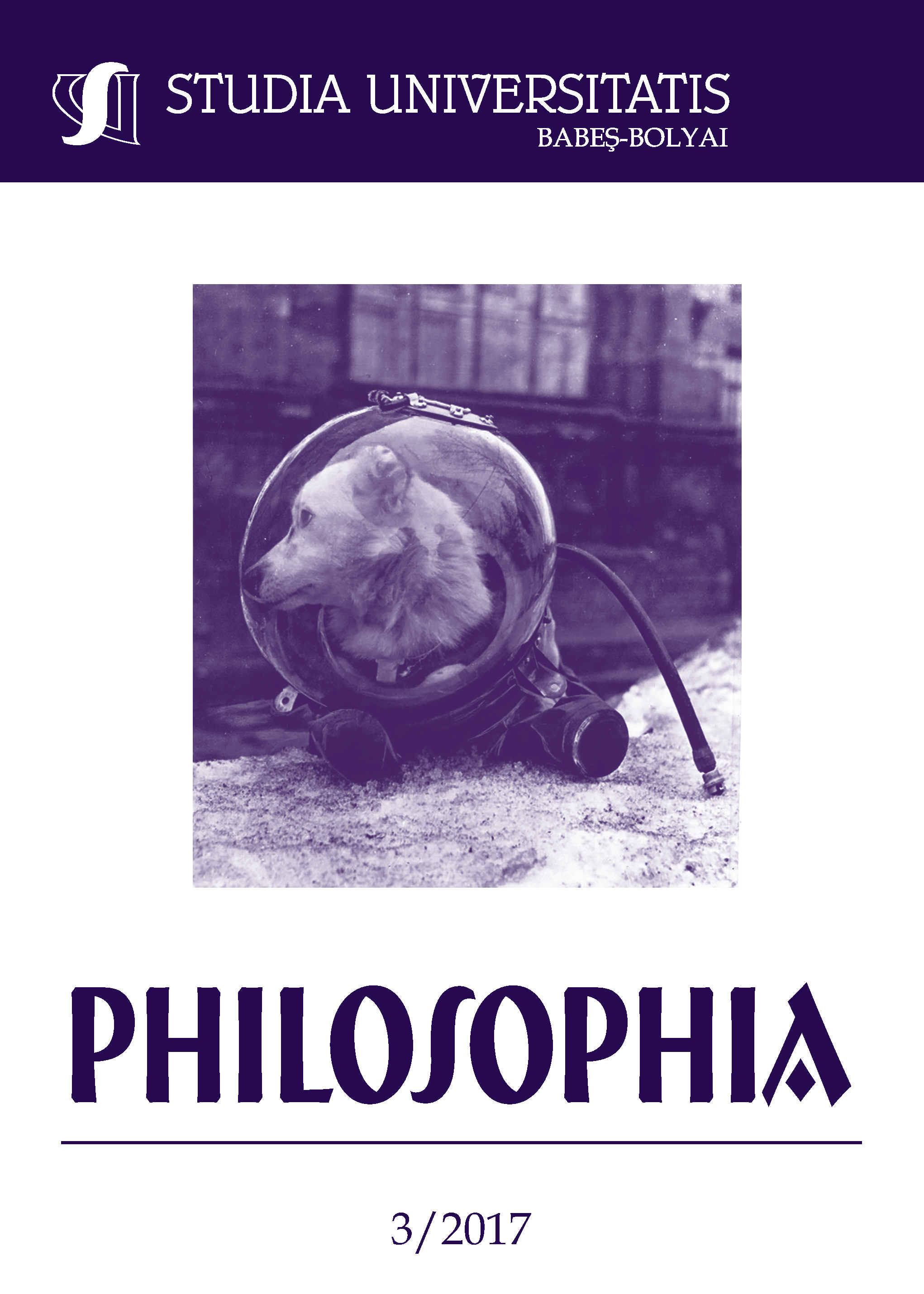 STUDIA UBB PHILOSOPHIA, Volume 62 (LXII), No. 3, December 2017