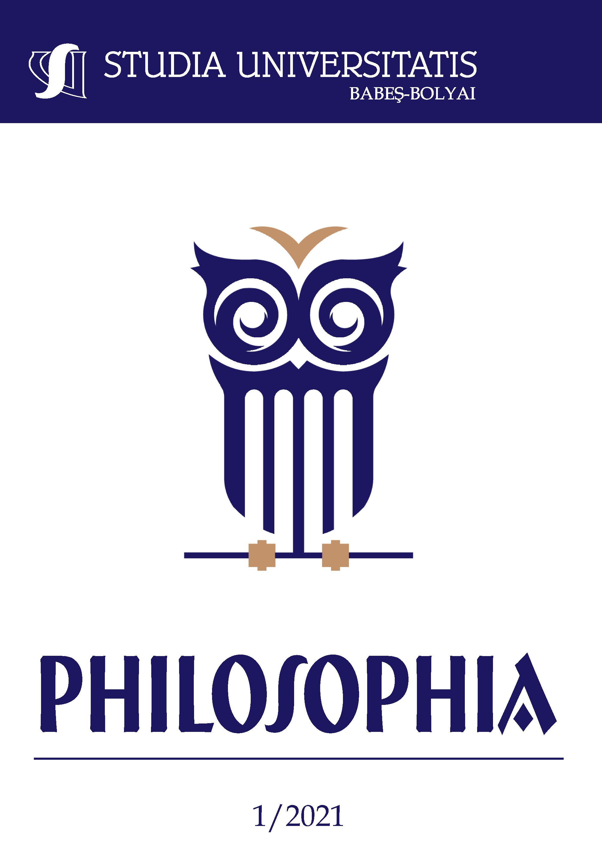 STUDIA UBB PHILOSOPHIA, Volume 66 (LXVI), No. 1, April 2021