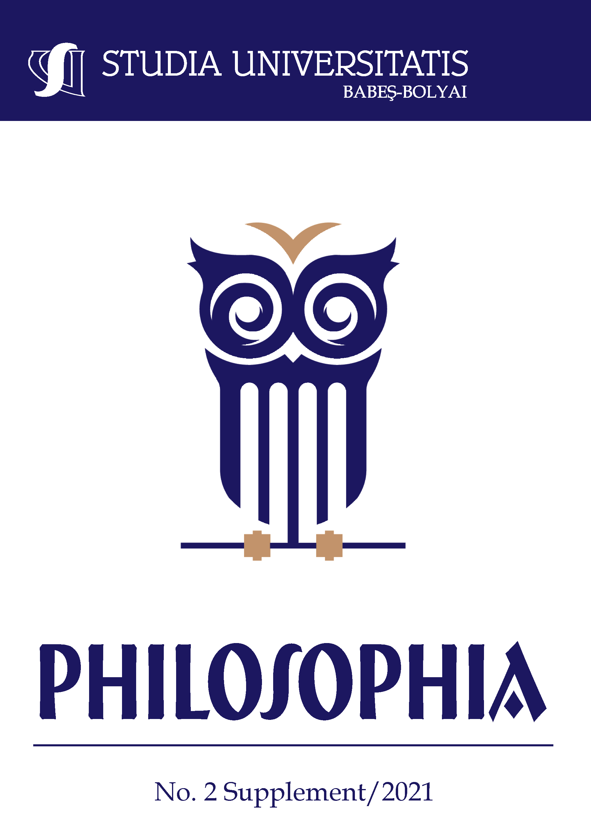 STUDIA UBB PHILOSOPHIA, Volume 66, No. 2 Supplement, October 2021