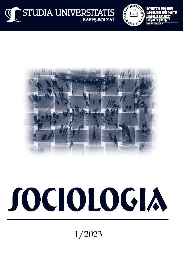 STUDIA UBB SOCIOLOGIA, Volume 68 (LXVIII), No. 1, June 2023