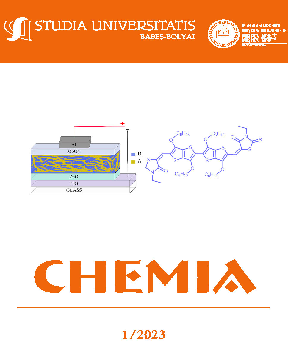 STUDIA UBB CHEMIA, Volume 68 (LXVIII), No. 1, March 2023