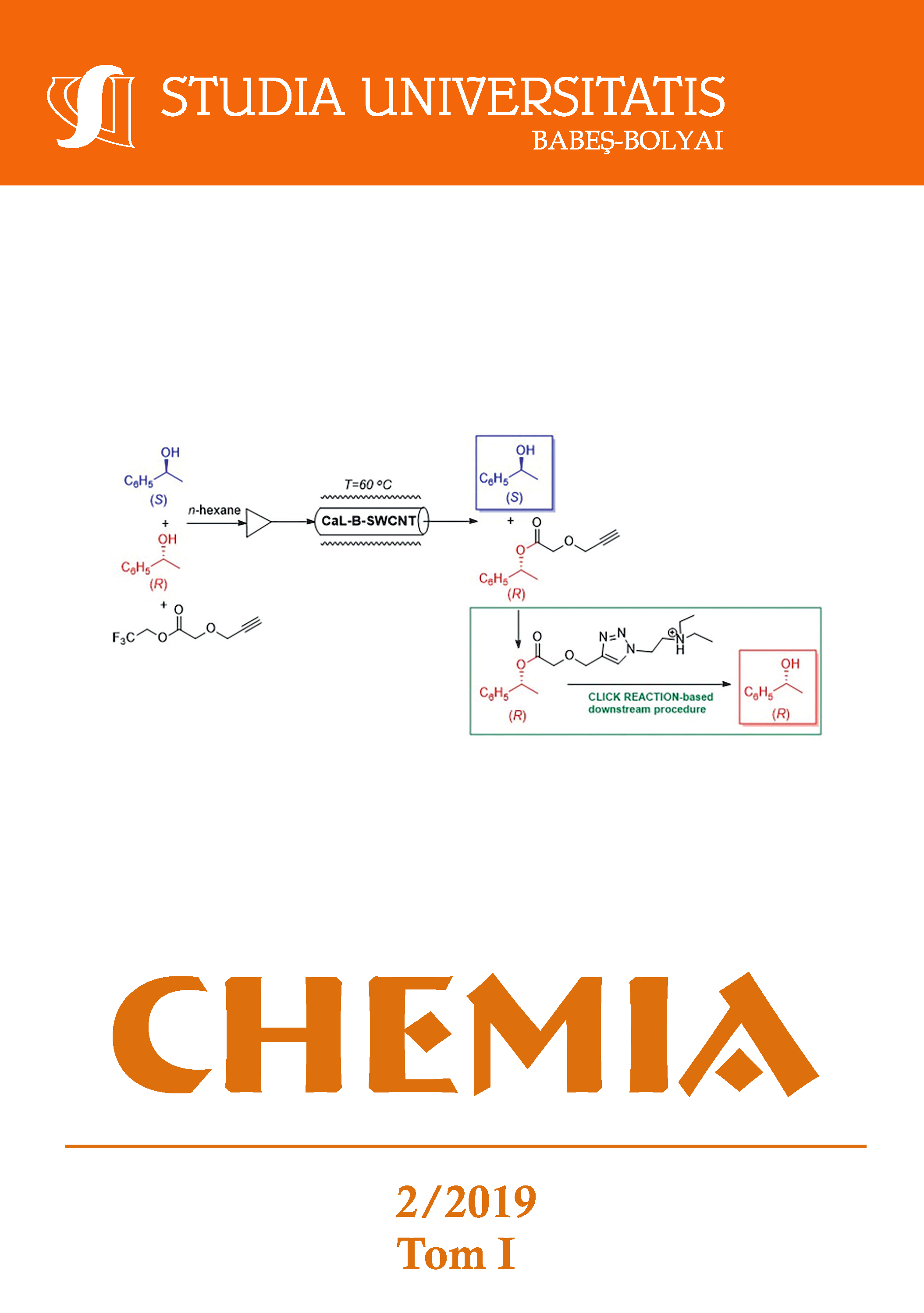 STUDIA UBB CHEMIA, Volume 64 (LXIV), No.2, Tome I, June 2019