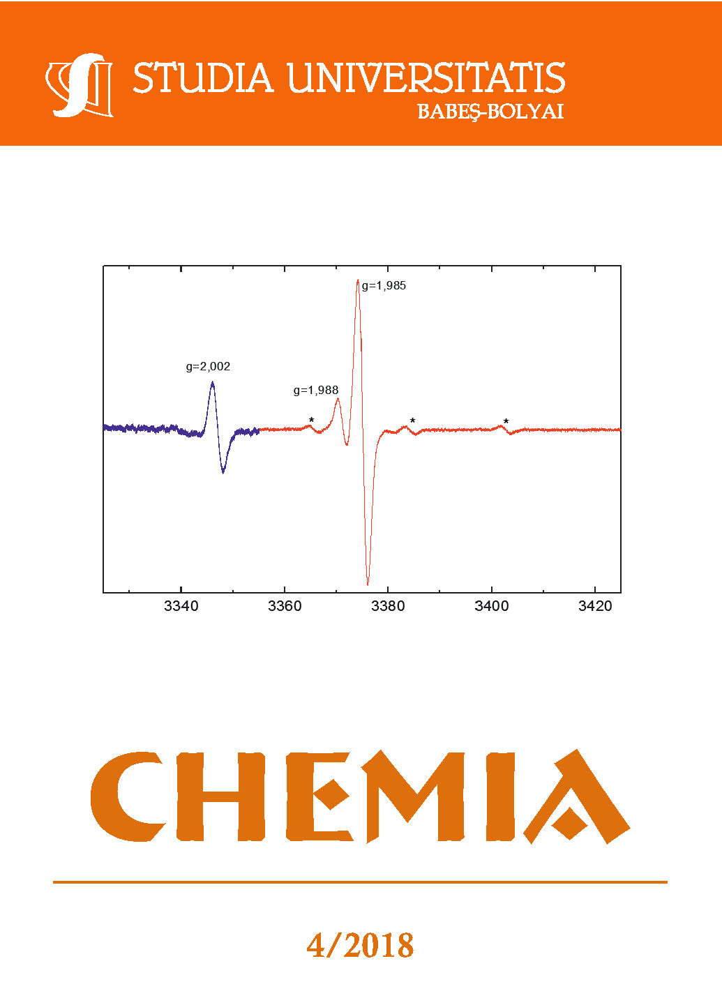 STUDIA UBB CHEMIA, Volume 63 (LXIII), No. 4, December 2018