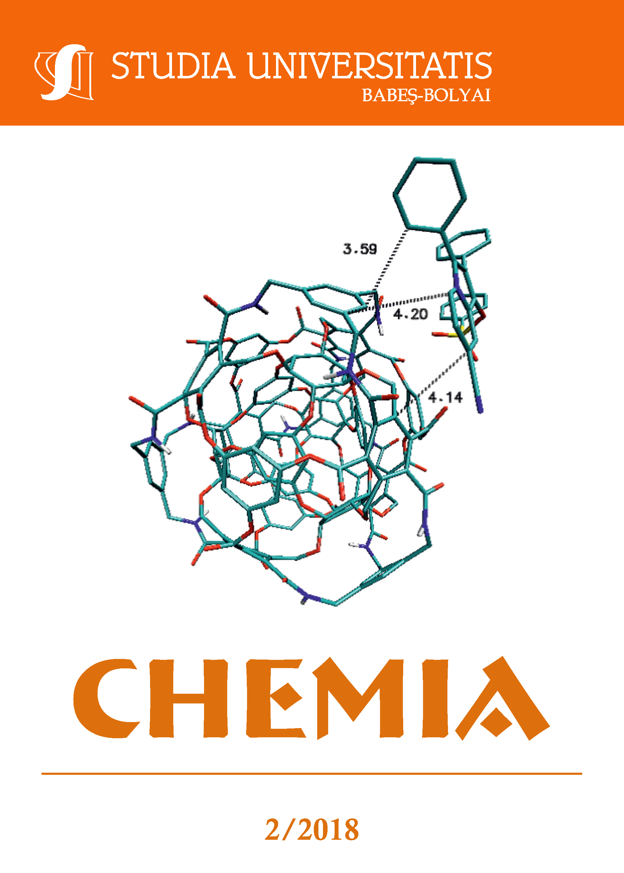 STUDIA UBB CHEMIA, Volume 63 (LXIII), No.2, Tome I, June 2019