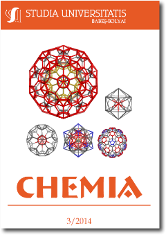 STUDIA UBB CHEMIA, Volume 59 (LIX), No. 3, September 2014