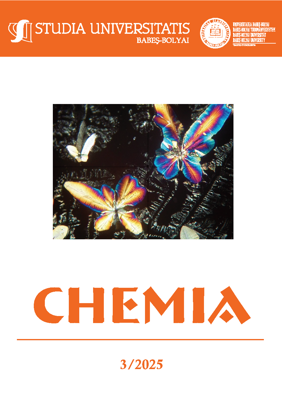 STUDIA UBB CHEMIA, Volume 70 (LXX), No. 3, September 2025