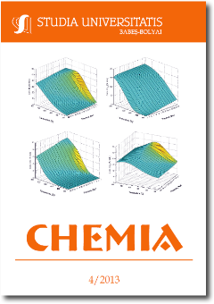 STUDIA UBB CHEMIA, Volume 58 (LVIII), No. 4, December 2013