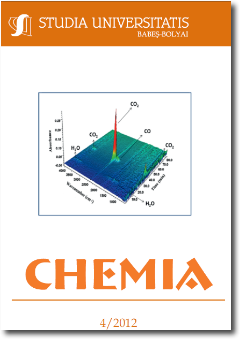 STUDIA UBB CHEMIA, Volume 57 (LVII), No. 4, December 2012