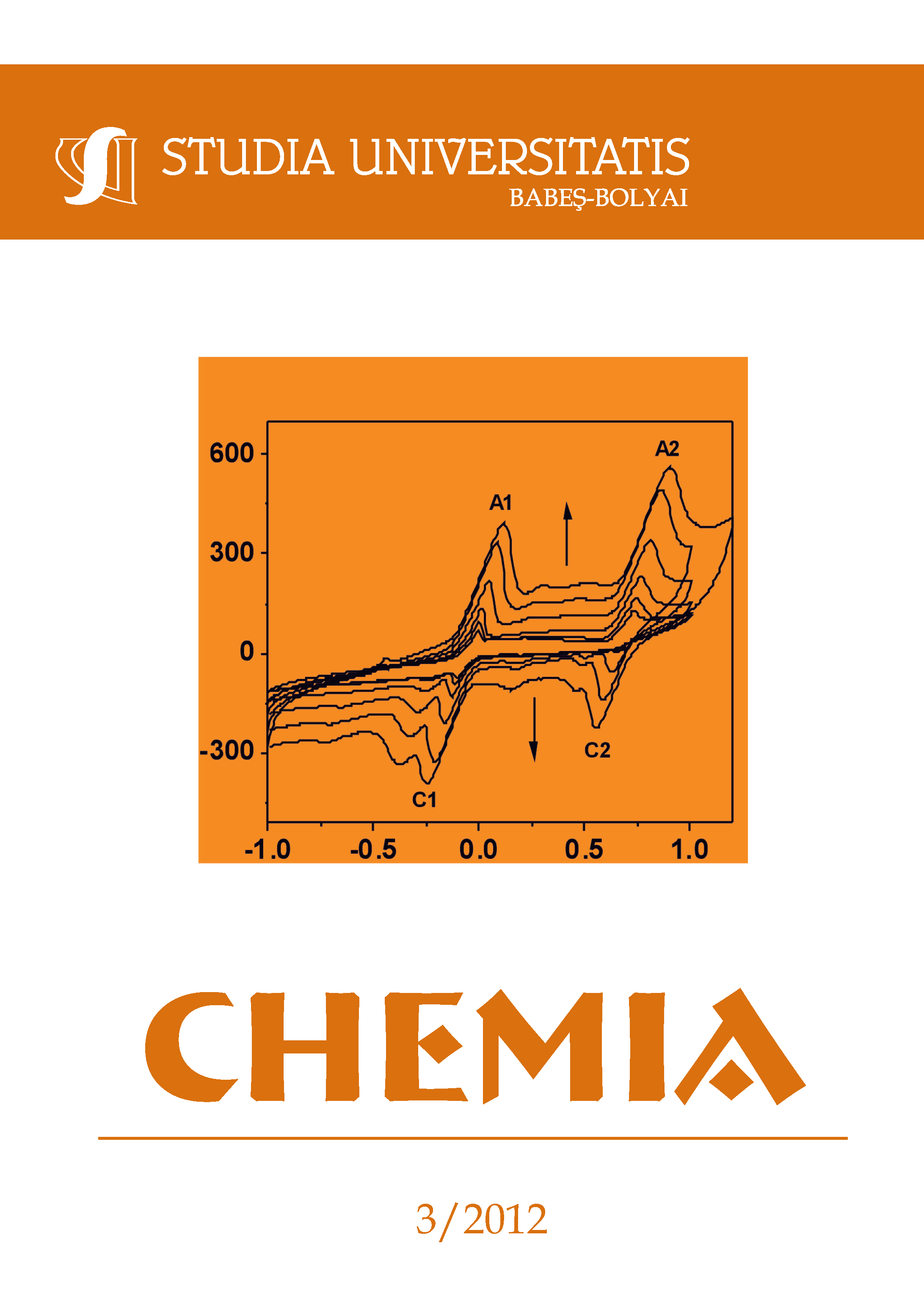STUDIA UBB CHEMIA, Volume 57 (LVII), No. 3, September 2012