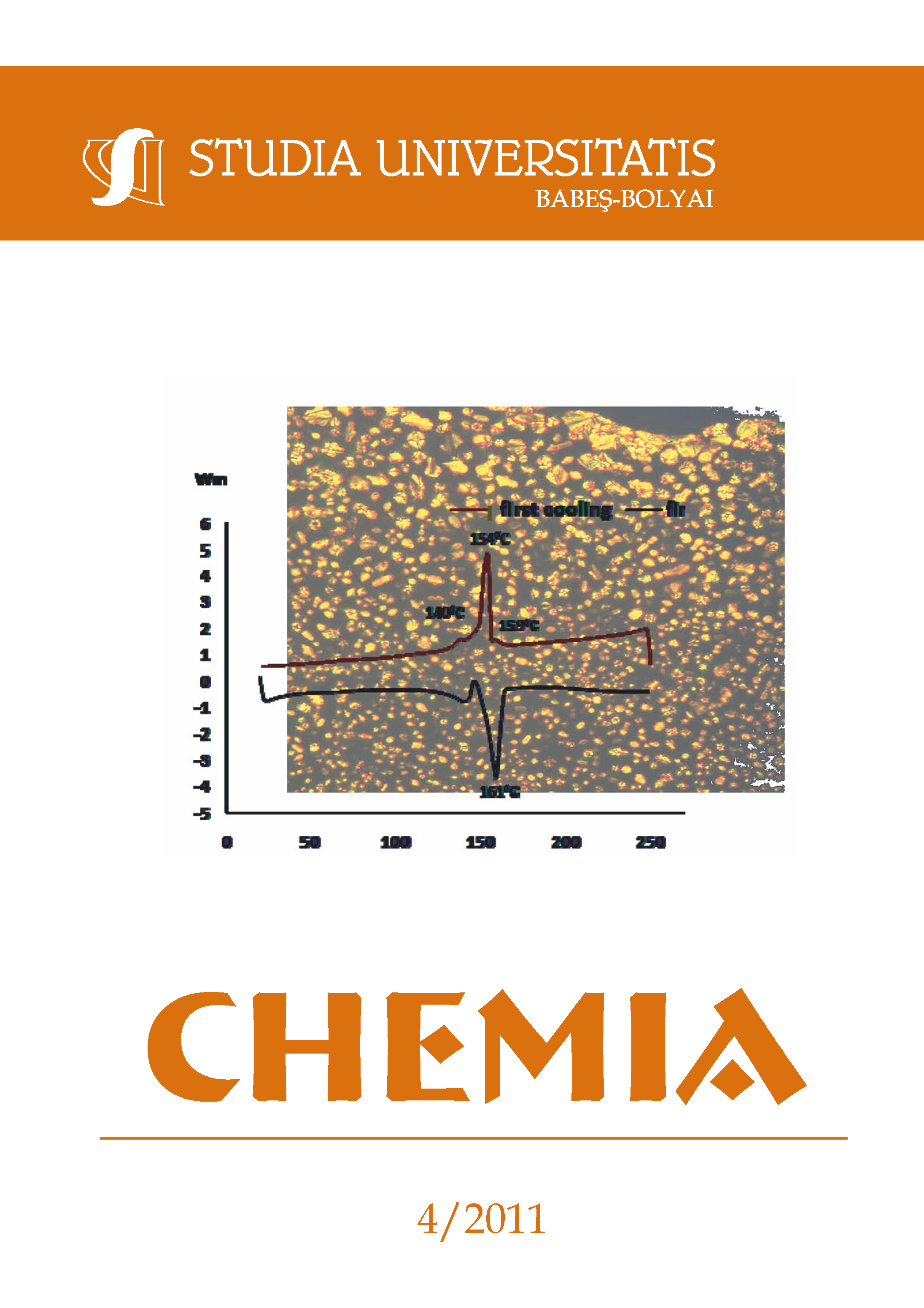 STUDIA UBB CHEMIA, Volume 56 (LVI), No. 4, December 2011