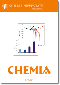 STUDIA UBB CHEMIA, Volume 56 (LVI), No. 1, March 2011