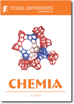 STUDIA UBB CHEMIA, Volume 55 (LV), No. 4, December 2010