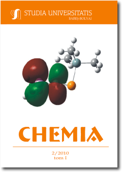 STUDIA UBB CHEMIA, Volume 55 (LV), No. 2, Tom I, June 2010