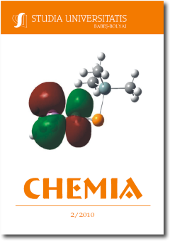 STUDIA UBB CHEMIA, Volume 55 (LV), No. 2, Tom II, June 2010