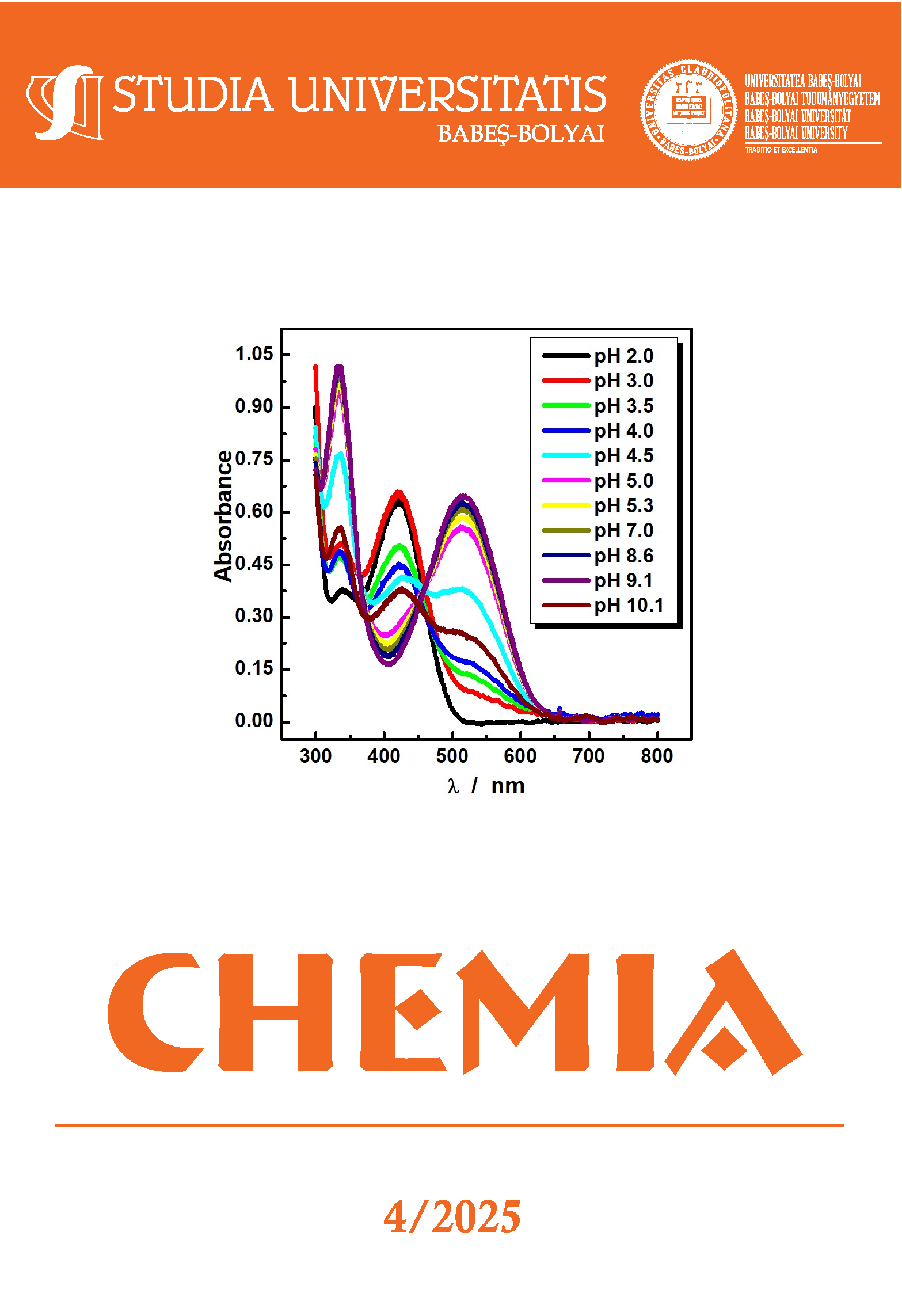 STUDIA UBB CHEMIA, Volume 70 (LXX), No. 4, December 2025