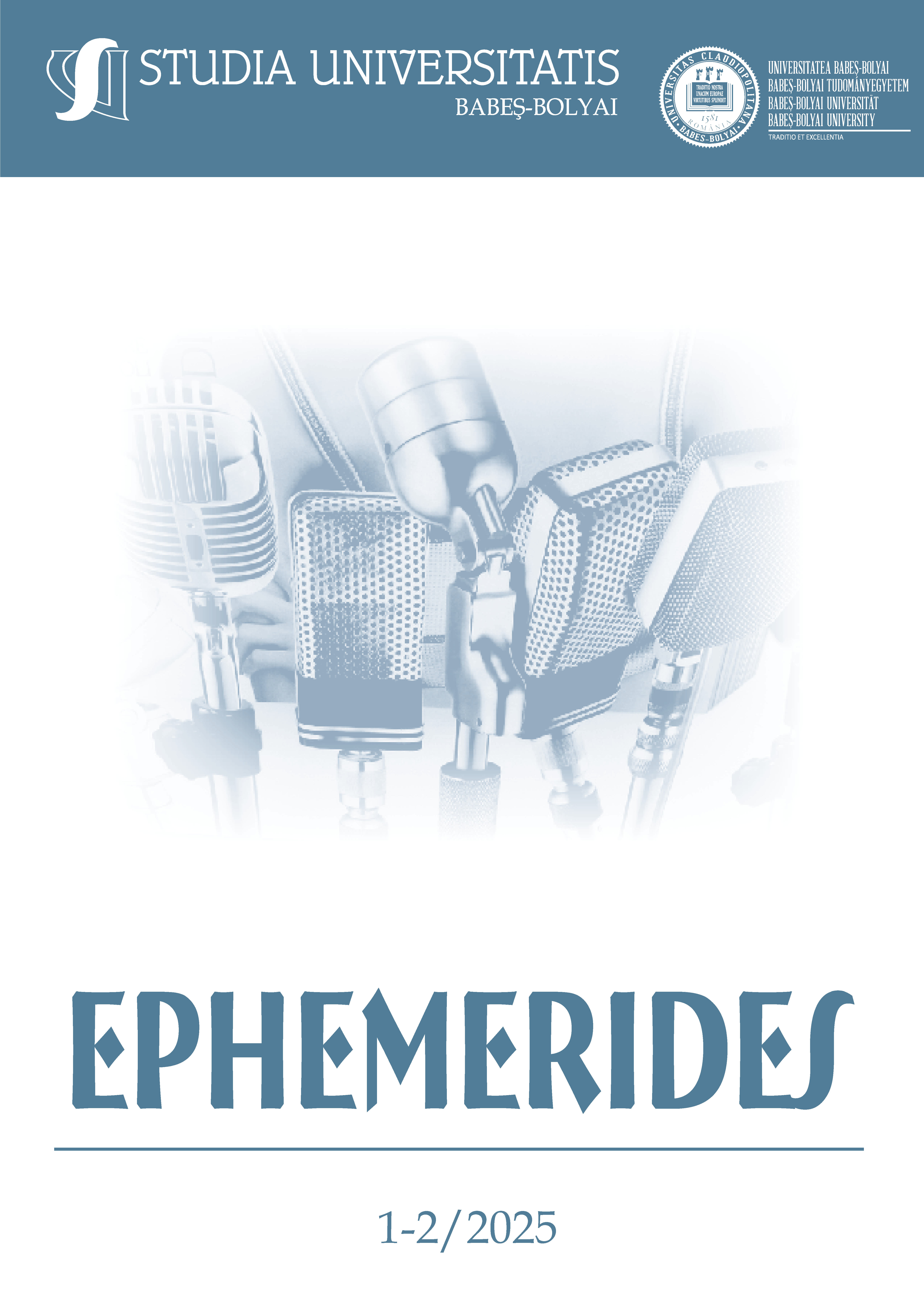 STUDIA UBB EPHEMERIDES, Volume 70 (LXX), No. 1-2, 2025